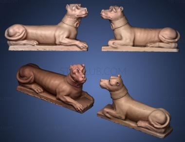 3D мадэль Сторожевая собака (STL)
